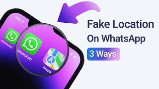 How to Send Fake Location on WhatsApp on Both iPhone & Android | Live Location Supported 2024