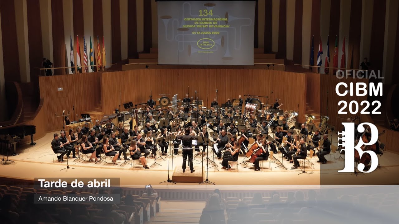 2022 16 04 Tarde de abril   Amando Blanquer Ponsoda   Banda Sinfónica “Músicos sin fronteras”