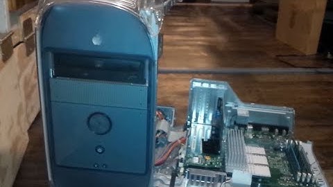 Power Mac G4 Optical Drive Swap