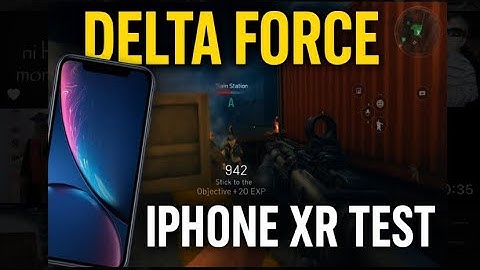 Delta Force Mobile on iPhone XR (2025) – INSANE Gaming Test!