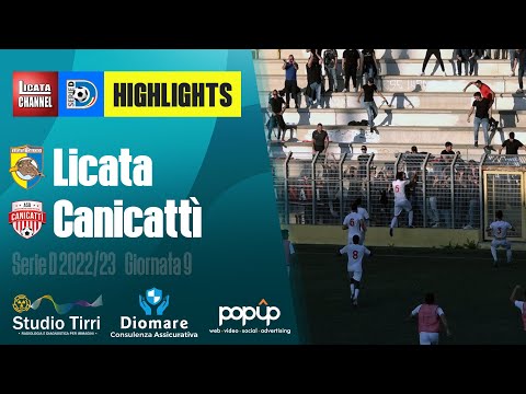 LICATA 0-1 CANICATTÍ | Highlights 9G  | Serie D 2022/23