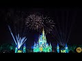 4K Disney Enchantment Opening Night October 1, 2021 Magic Kingdom Fireworks