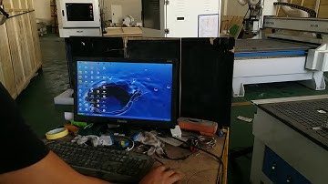 cnc router with ncstudio operating video