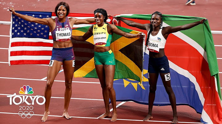 Thompson-Herah defends 200m Olympic title in Tokyo; Thomas earns bronze  (With Replays) | NBC Sports