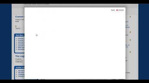 Front end editing of Joomla 1.6 by Ankit Ahuja (August 2009)