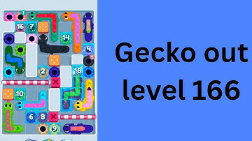 Gecko out level 166 hard level Walkthrough Solution 
