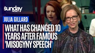 Julia Gillard  Former Prime Minister Julia Gillard Reflects On 'Misogyny Speech' 10 Years On