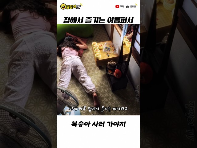 여름 피서 별거없네
