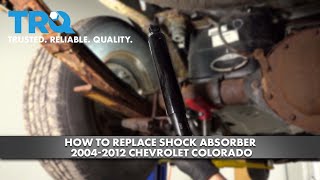How to Replace Shock Absorber 2004-2012 Chevrolet Colorado News