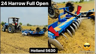 Newholland || 5630 || Special Edition || Full Harrow Open || 24 Disc Review || Youtube
