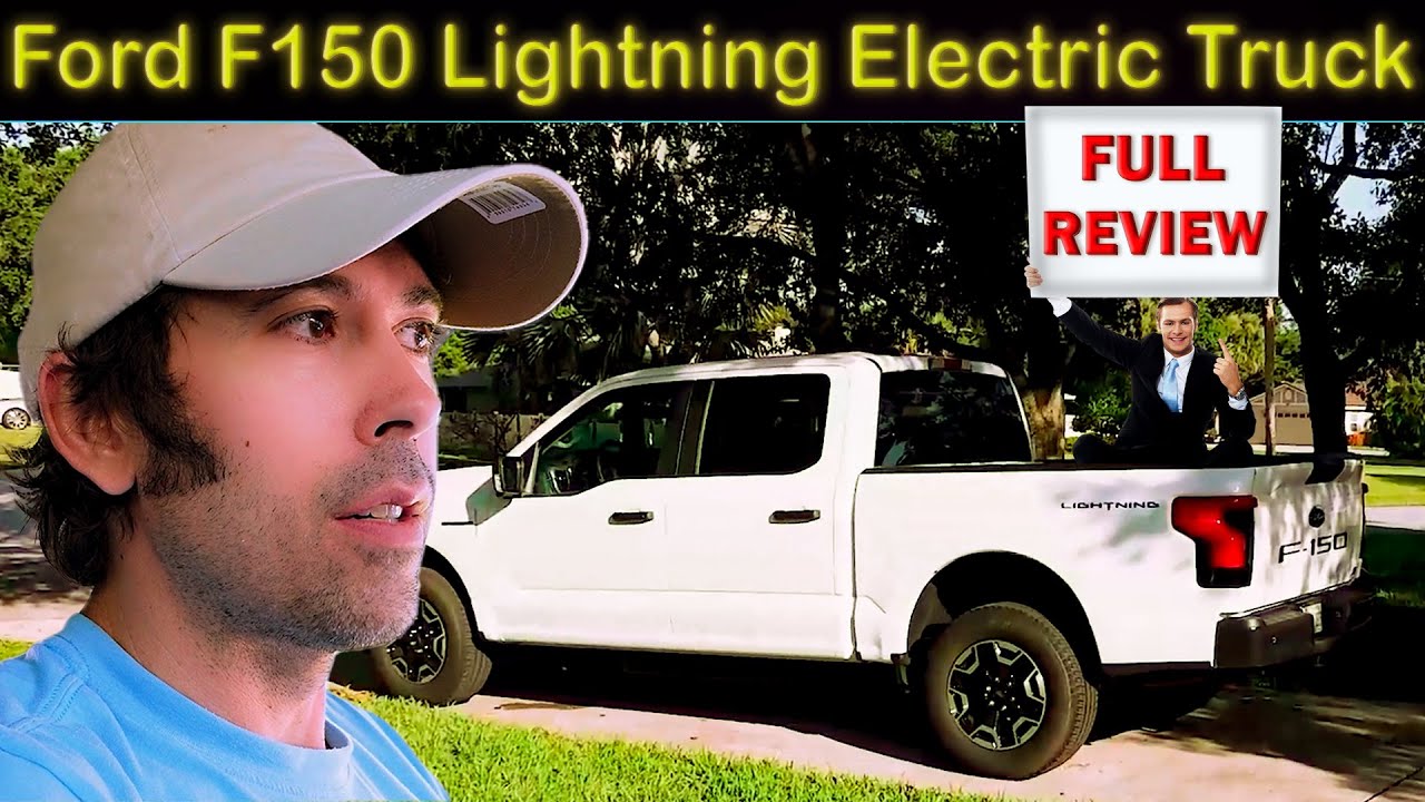 Ford F150 Lightning Electric Pickup Truck EV Review