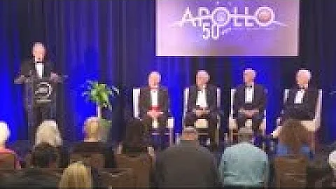 Apollo 'space legends' remember 1969 moon mission