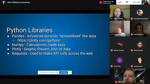 Allen Childress - Time series analysis using the P...
