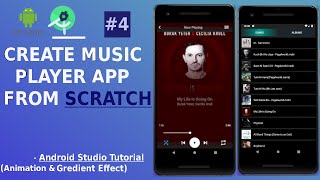 How To Make Music Player App In Android Studio Tutorial Read Songs From Phone Part - 4 screenshot 4