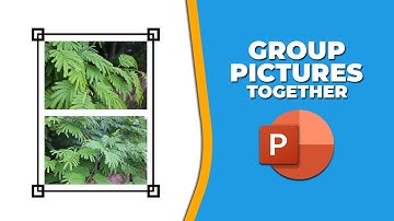 How to group pictures together in PowerPoint