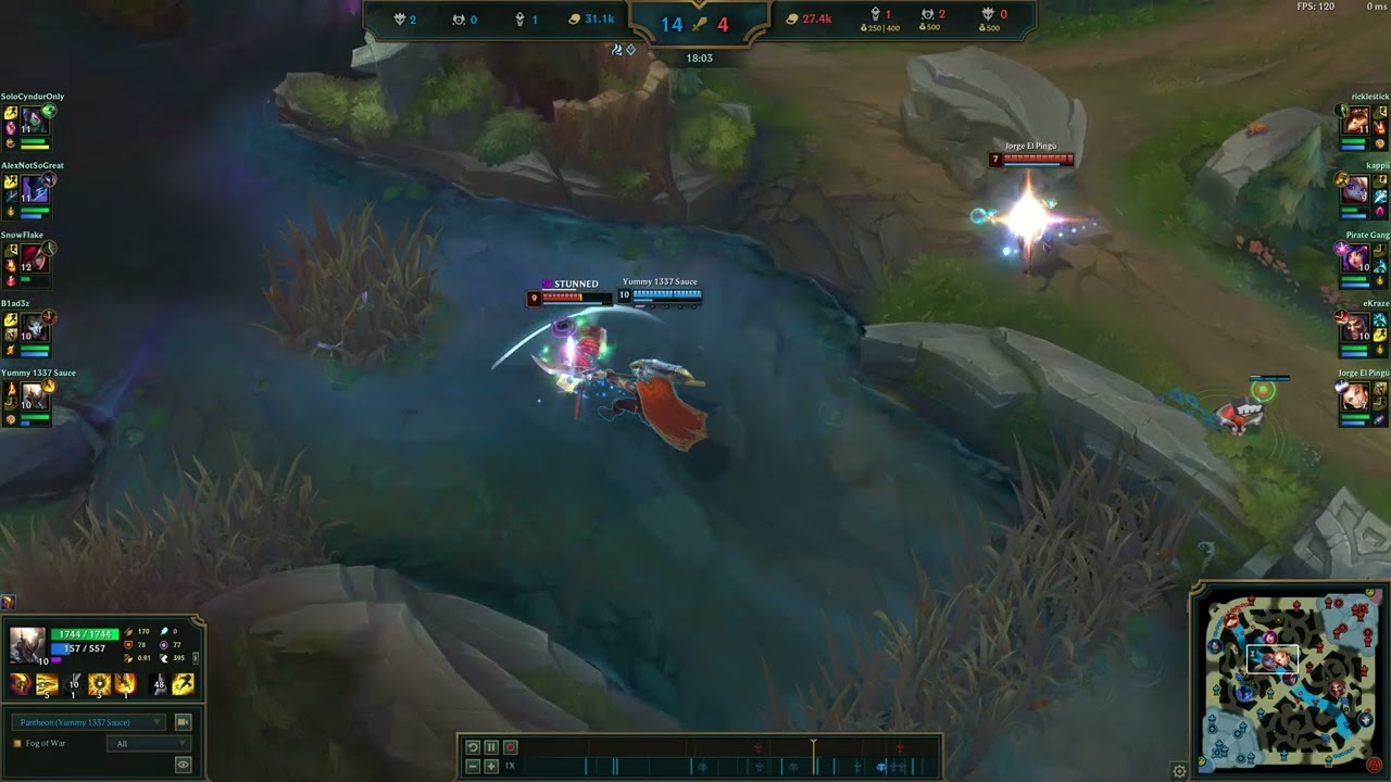 Yummy 1337 Sauce - Prowler's Claw Cancel Poppy's Ult