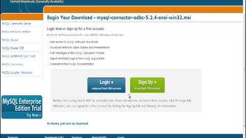 02 BISAWEB TUTORIAL INSTALAÇÃO CONECTOR ODBC MySql