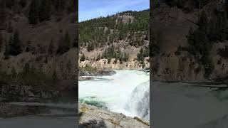 Spring @ 📍Kootenai Falls, Libby Montana #naturelovers #roadtrip #chasingwaterfalls