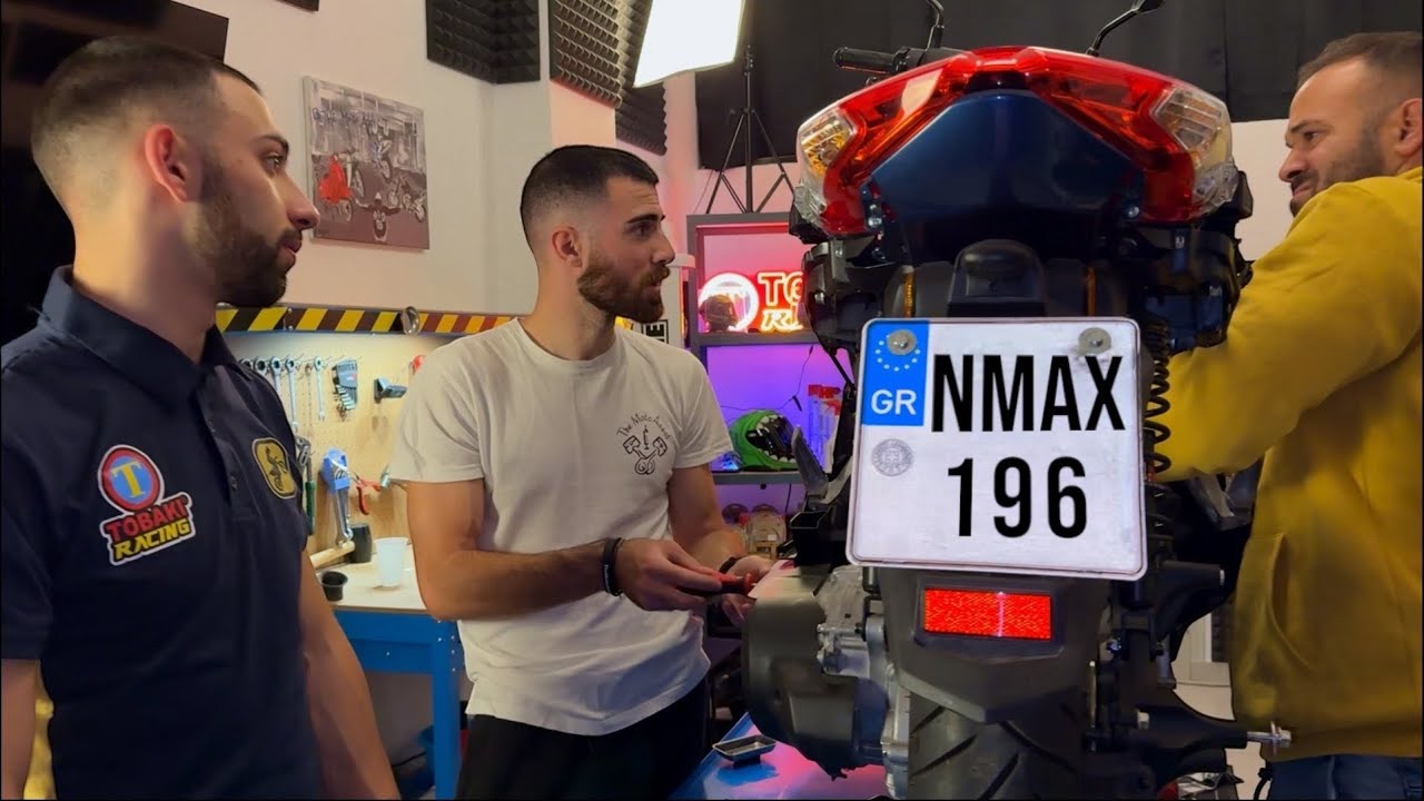 NMAX 196cc | Βάζουμε το μοτέρ πάνω!!