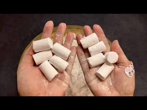 Asmr - satisfying - plain baking soda - colored baking soda - 3 videos