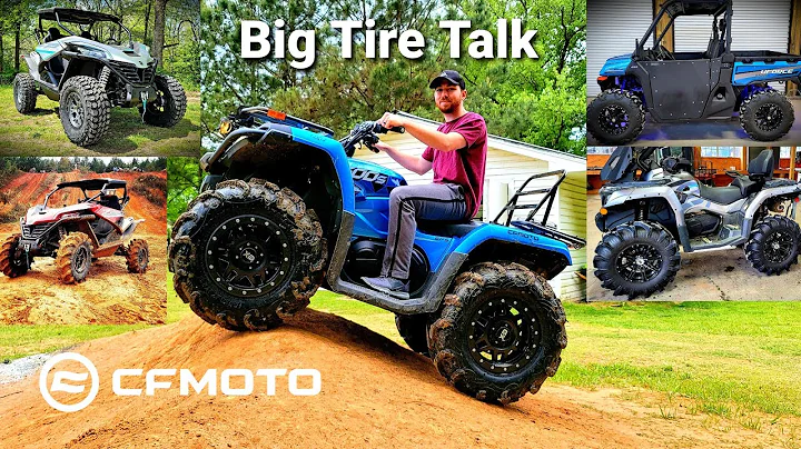 Biggest Tire You can fit on a CFMOTO CFORCE, ZFORCE, UFORCE With No Lift