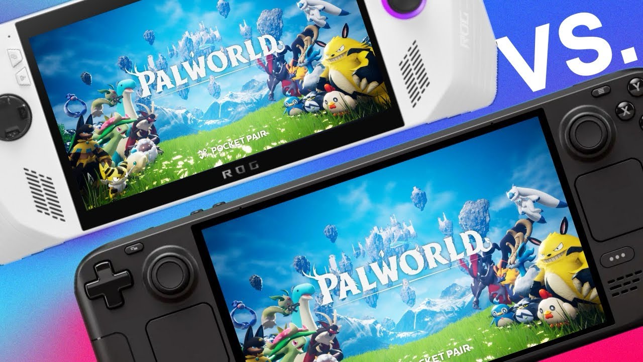 Palworld лучше работает на ROG Ally или Steam Deck OLED?