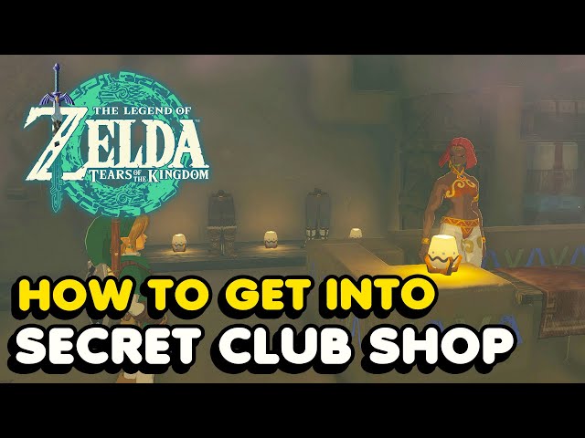 ZELDA BOTW: Getting into Gerudo Secret Club 