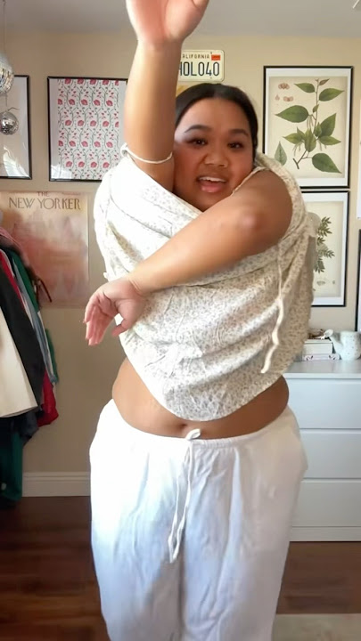 Plus Size tries Brandy Melville #plussize #plussizefashion #haul