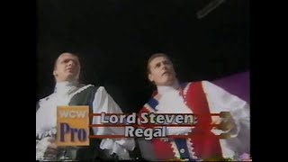 Lord Steven Regal & Jean Paul Levesque in action   Pro Dec 31st, 1994