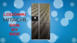 Lodówka Hitachi Rm700Agpru4X - Side-By-Side 3 Drzwi 16 S. Prezentacja