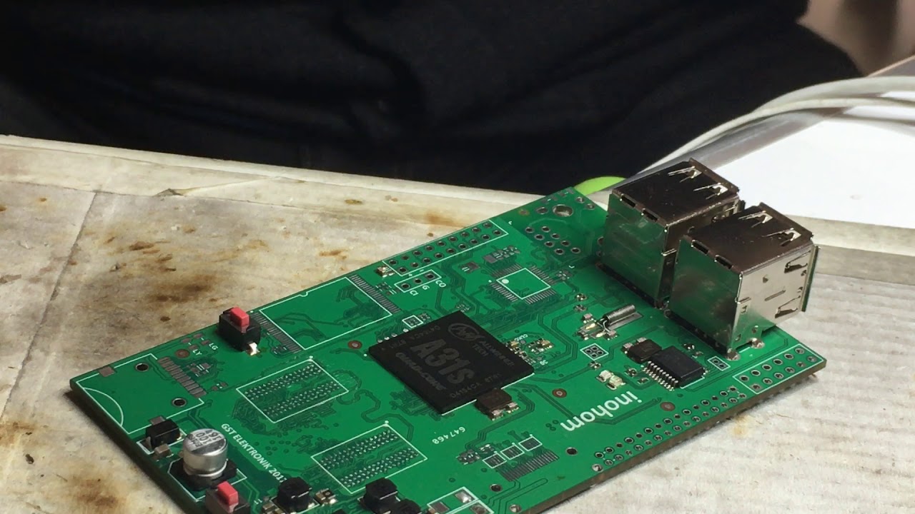 My Custom Allwinner A31s Board | DDR3 RAM Chip Soldering
