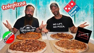WHICH FRANCHISE MAKES THE BEST DELIVERY PIZZA? 🍕🍕We can feed 4 family members🍕🍕 screenshot 4