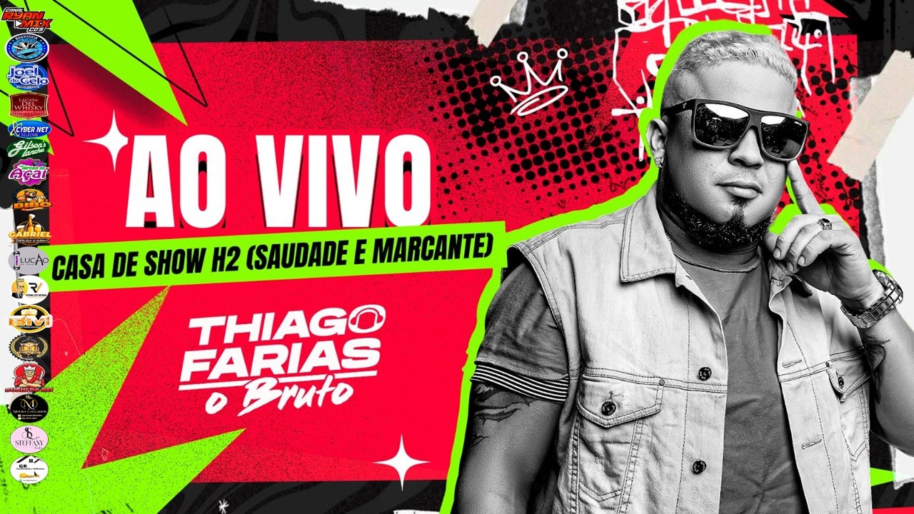 ⁣DJ THIAGO FARIAS AO VIVO - SAUDADE E MARCANTE NA CASA DE SHOW H2 (17-02-2026)
