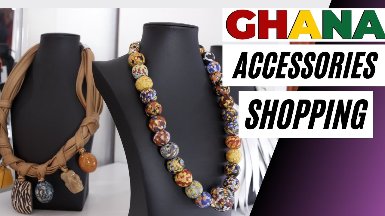 INSIDE AN ACCESSORY, BAGS AND CLOTHING STORE IN GHANA... ghana fashion