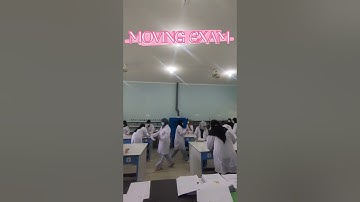 Moving Exam at Lab #university