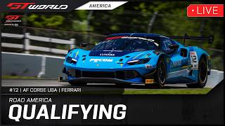 LIVE | OB CAR 12 | Qualifying | Road America | GT World Challenge America powered by AWS 2026