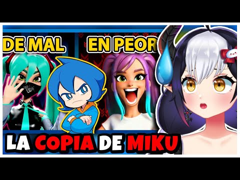 La Copia de Miku Cayó Aún Más Bajo YadiDoll Reacciona a Derker Bluer