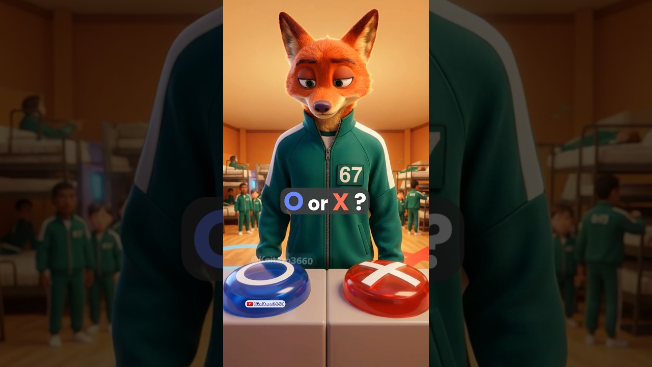 Which One ❌👌 should Nick Wilde Choose? 🔥 Judy Hopps Zootopia 2 Squid Game Complex Voting
