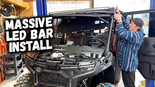 How to Install Light Bar on your CFMOTO U10 Pro & Highland