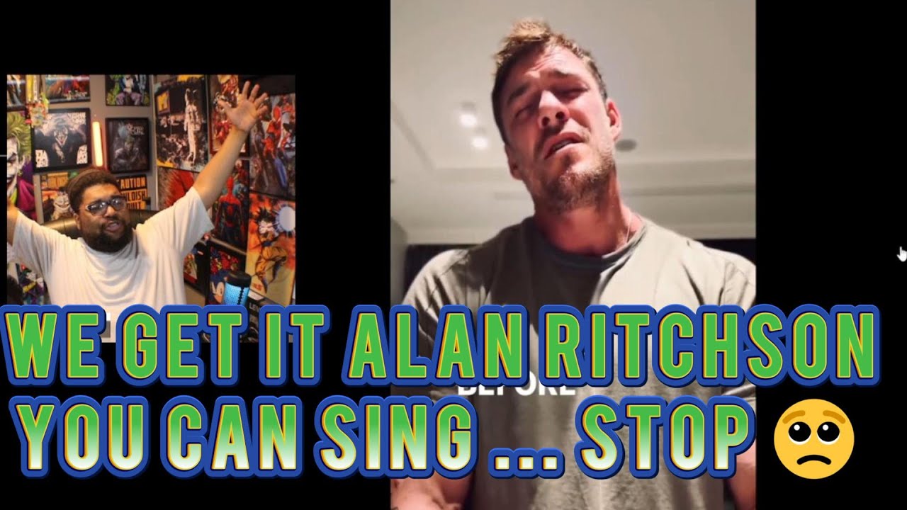 CamGReacts to Alan Ritchson Singing AGAIN - YouTube