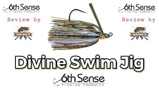 6th Sense Divine Swim Jig - Review by Kickin' Bass TV - (Does it REALLY  work?) 