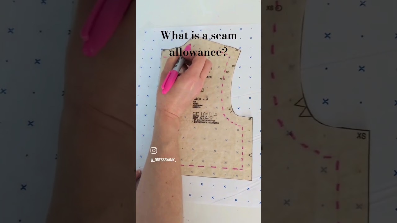 What is a seam allowance? 