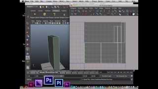 MAYA 3D Modelling/Texturing TUTORIAL - A quick guide to texturing