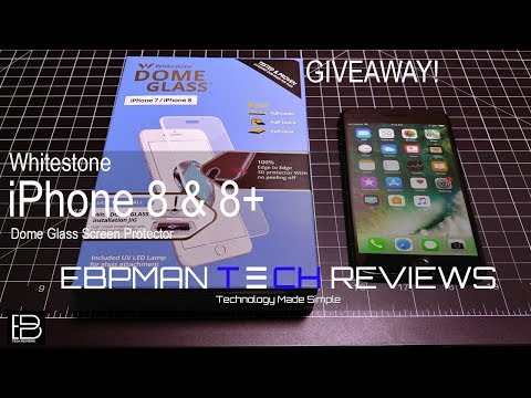 The BEST Case friendly Glass Protector for the iPhone 8 & 8 Plus! Giveaway included