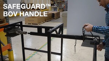 Safeguard™ Bottom Outlet Valve Adapter and Handle Operation For DOT-117 Tank Cars