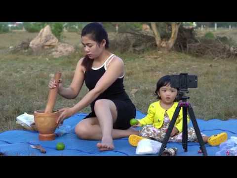 My Evening Routine Picnic In The Countryside with my Baby Grilled Shrimp youtube com