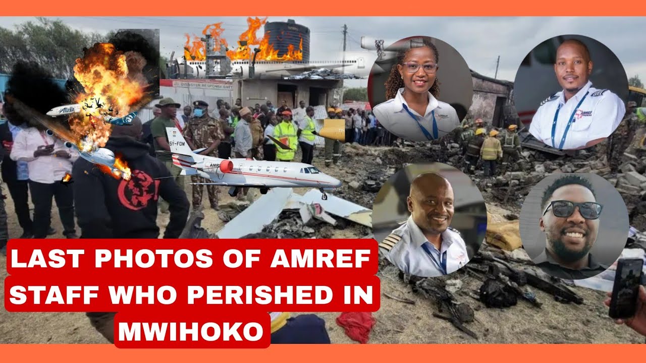 AMREF STAFF LAST PHOTOS BEFORE THE FATAL PLANE CRASH IN MWIHOKO 