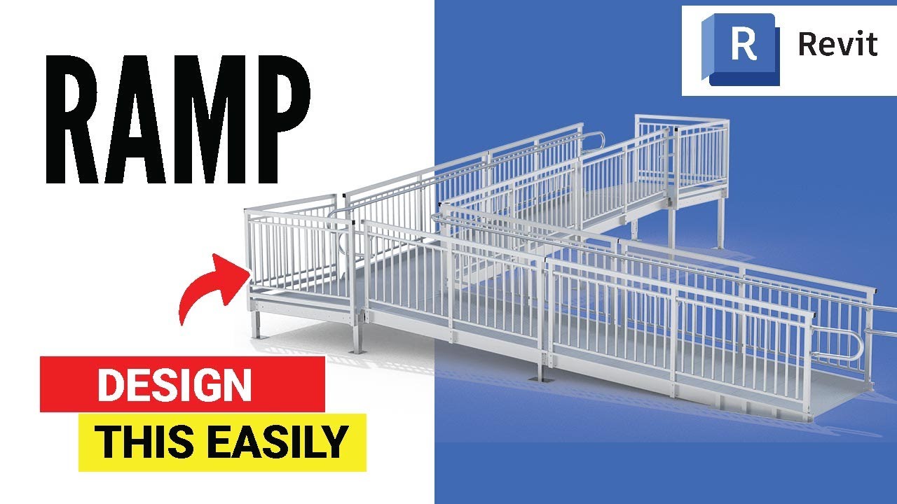 How I Designed My FIRST Ramp In Revit Step by Step! - YouTube
