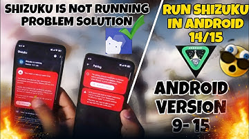 HOW TO RUN SHIZUKU IN ANDROID 14/15 ✅ | HOW TO CONNECT SHIZUKU🤯 | RUN SHIZUKU IN ANY DEVICE😱