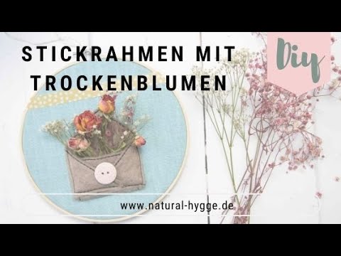 DIY-Idee: Stickrahmen mit